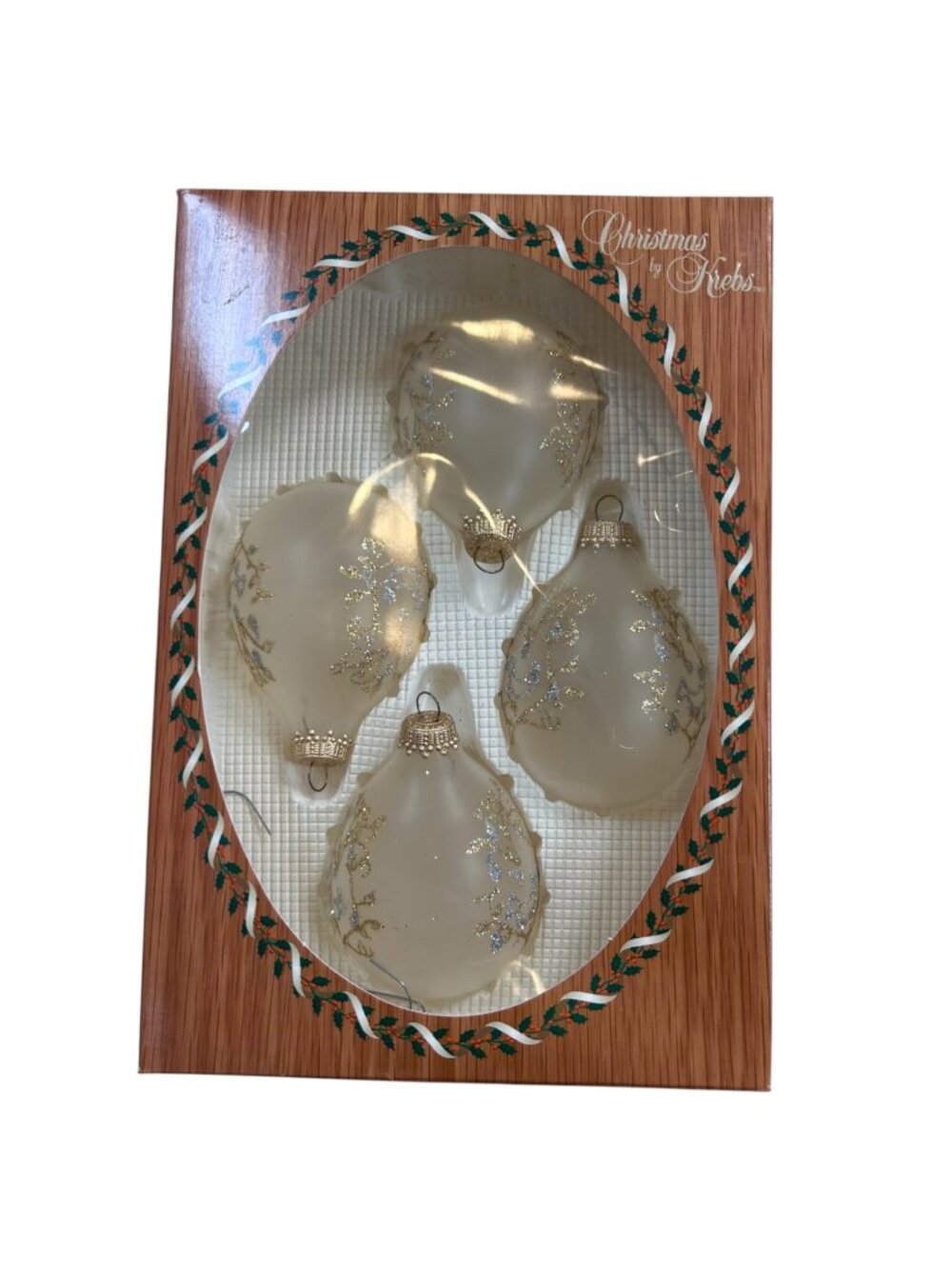 Vintage Christmas Classics Blown Glass Christmas Ornaments Holiday